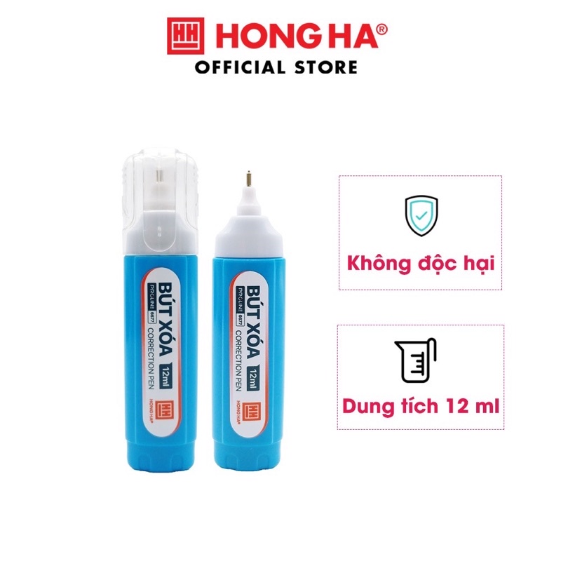 Bút xoá nước Hồng Hà 12ml -CV01