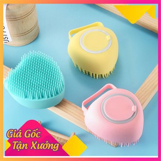 Bông tắm silicon tạo bọt massage..