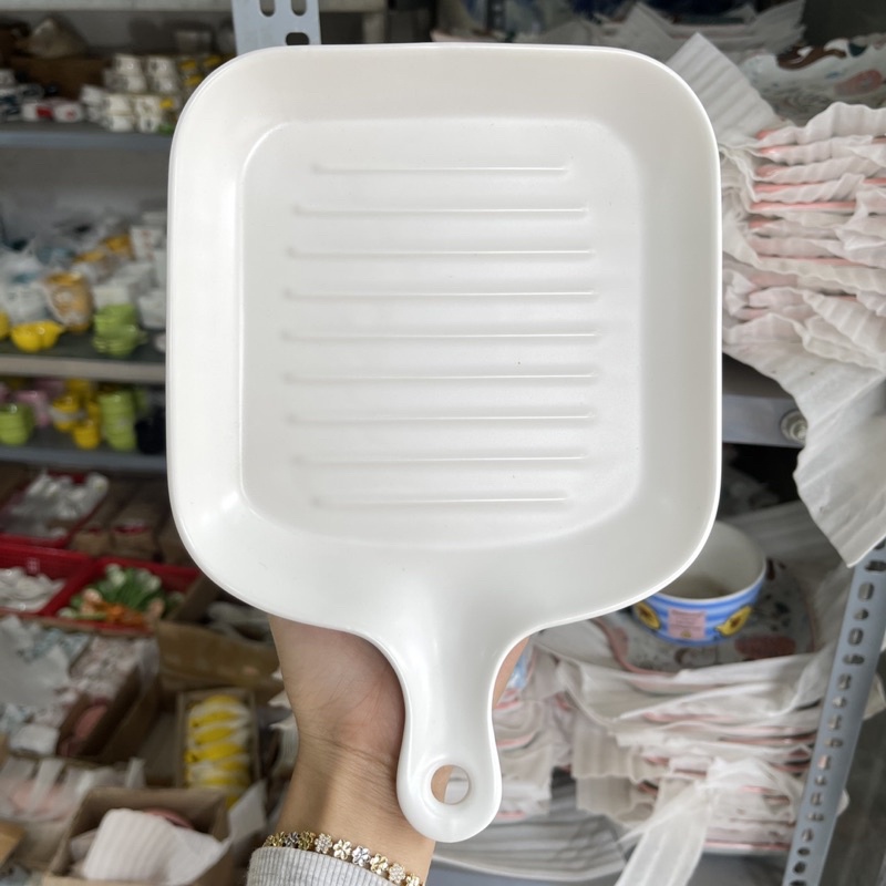Bát Đĩa Decor Chén Dĩa Sứ Màu Trắng Bát Ăn Cơm Gốm Sứ Cao Cấp Phong Cách Bắc Âu