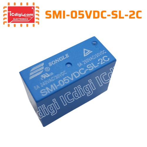 Relay 5V5A 8 Chân SMI-05VDC-SL-2C