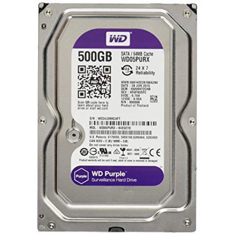 ổ cứng wd 500gb new bh 2 năm