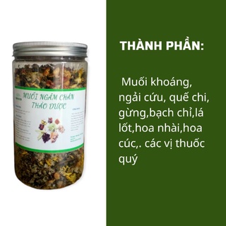 Muối ngâm chân thảo dược