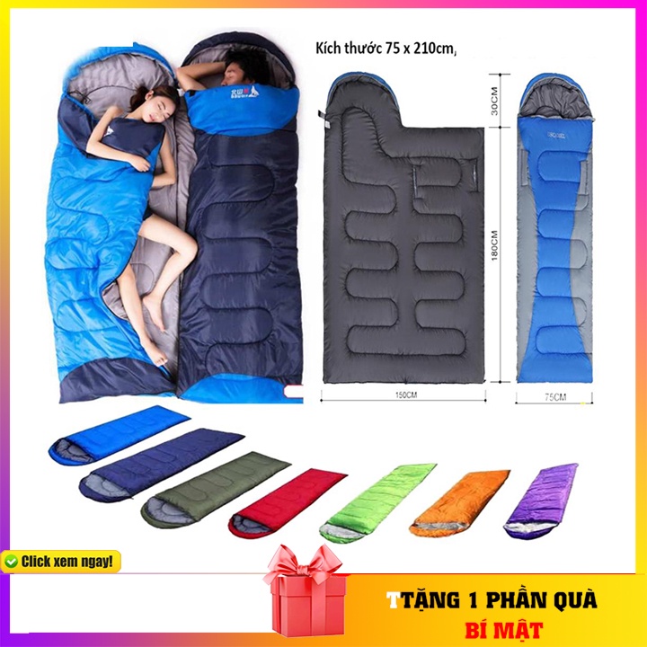 Túi ngủ văn phòng, du lịch cao cấp loại 1 đa năng 5 mẫu dày đẹp