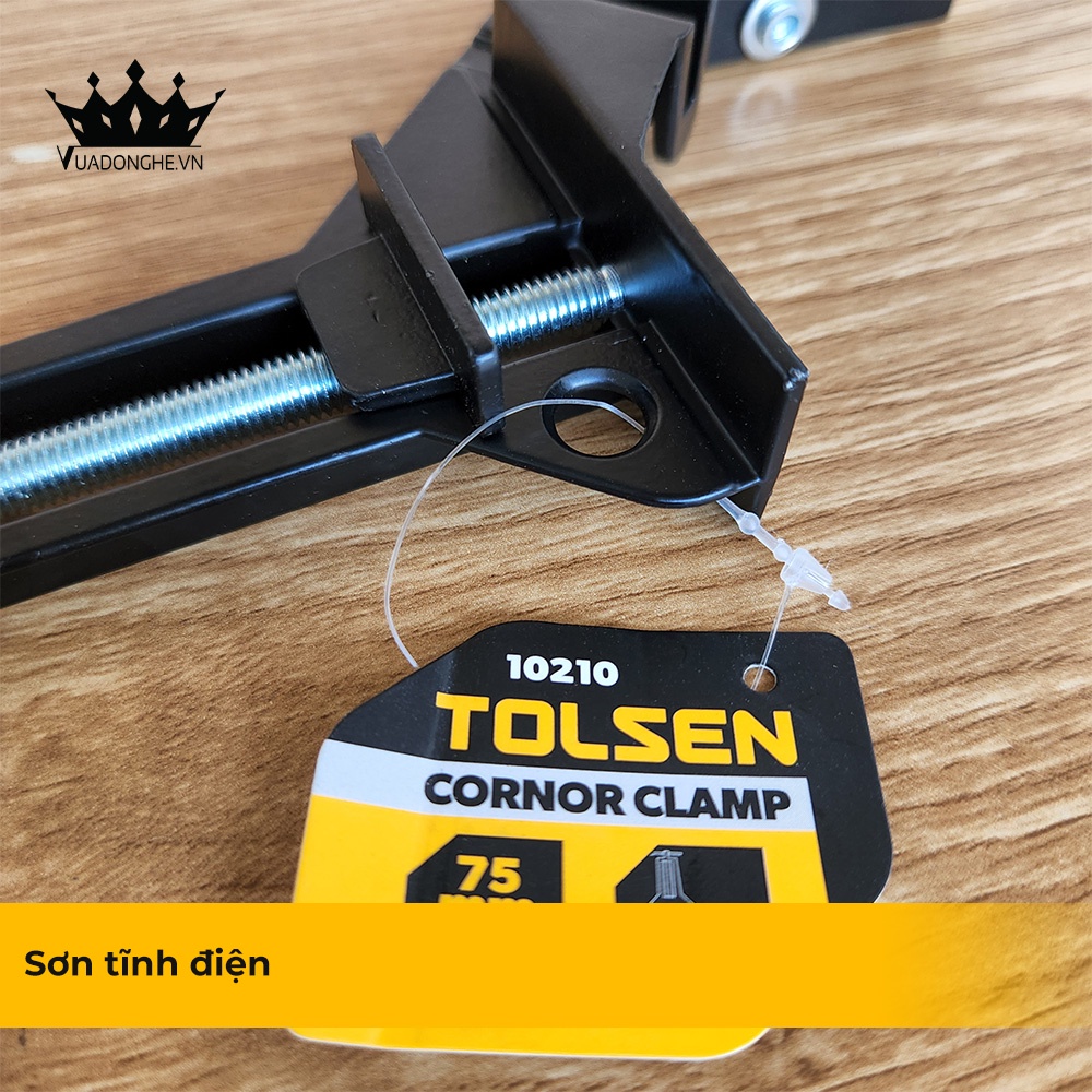Kẹp Lấy Góc Vuông TOLSEN 10210 Chính Hãng Hợp Kim Nhôm Cao Cấp - Vua Đồ Nghề0