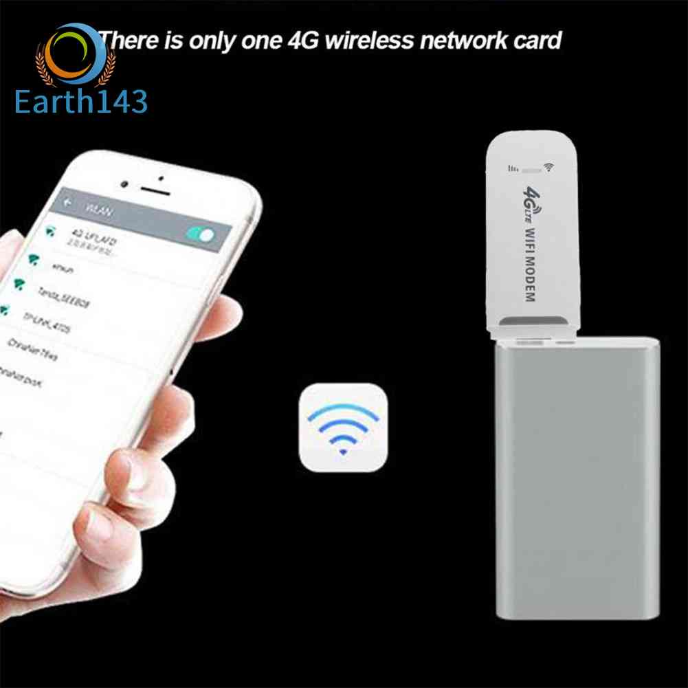 Earth143  Usb Phát WiFi 4G LTE 150Mbps 4G Thẻ