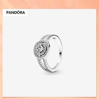 Nhẫn đôi mạ bạc 925 đính đá halo