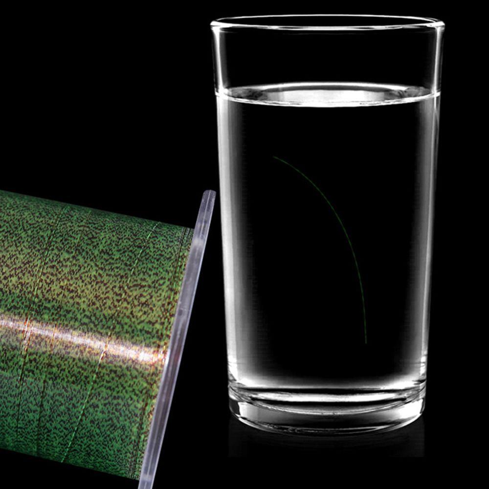 Cuộn dây câu cá MMULCK bằng nilon họa tiết rằn ri thay đổi màu sắc chống mòn tiện dụng