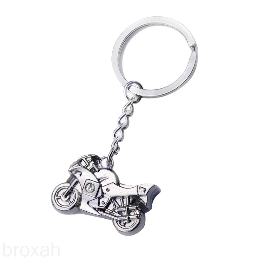 Móc khóa kim loại tạo hình hình xe mô tô cá tính
