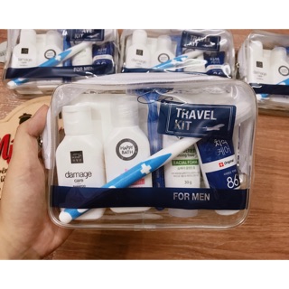 Set travel kit mini 6 món cho nam