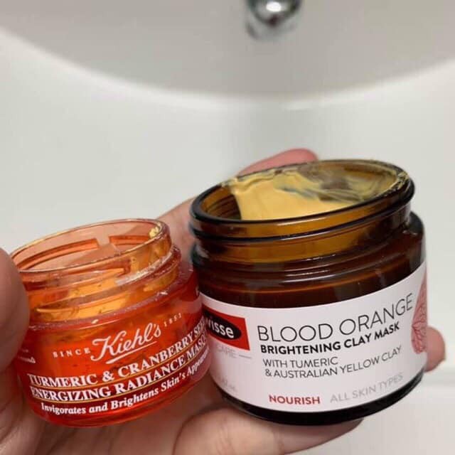 Mặt nạ đất sét giúp sáng da Swisse Blood Orange Mask-ĐỦ BILL-ĐI AIR - HÀNG ORDER-KHÁCH LẠ KHÔNG MUA