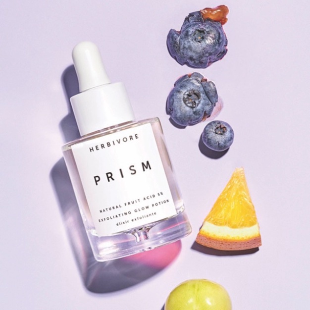 Sample mẫu thử Serum HERBIVORE PRISM Exfoliating Glow Potion - Làm sáng da, đều màu, cải thiện kết cấu da