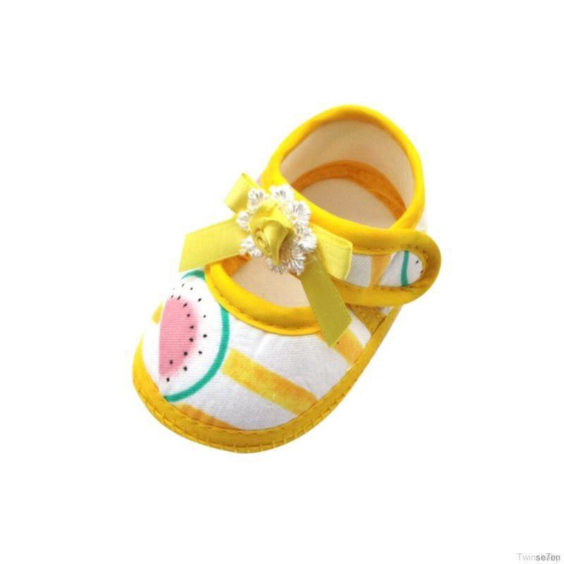 Giày tập đi cotton mềm mại dễ thương cho bé