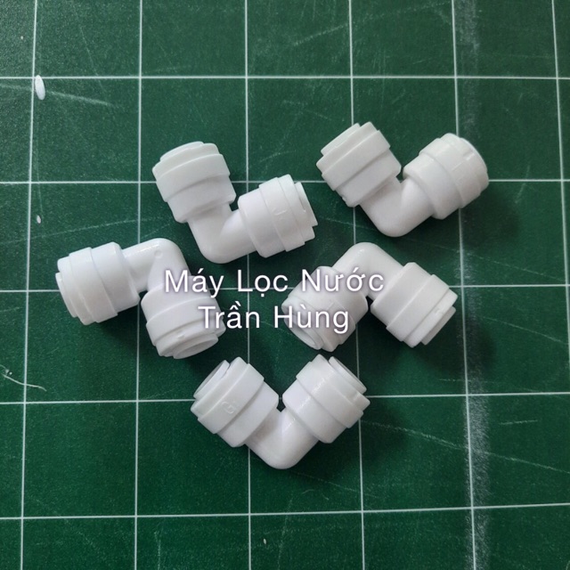 CO VUÔNG NỐI 2 ĐẦU DÂY 6 ⚡️ XẢ KHO ⚡️ - CO NỐI NHANH 2 ĐẦU DÂY 6 - CO CÚT LỌC NƯỚC