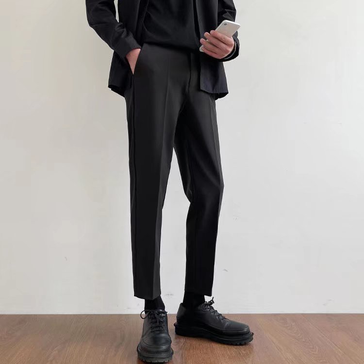 Hàn Quốc Chất Lượng Cao ​Quần Dài Dáng Rộng Thiết Kế Hợp Thời Trang (Size M-3XL)