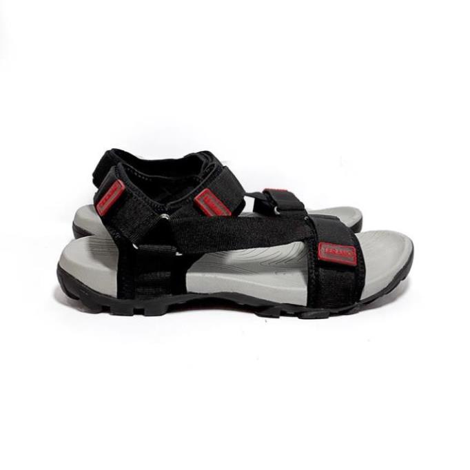 Giày Sandal Teramo quai chéo - TRM10 đen -new221
