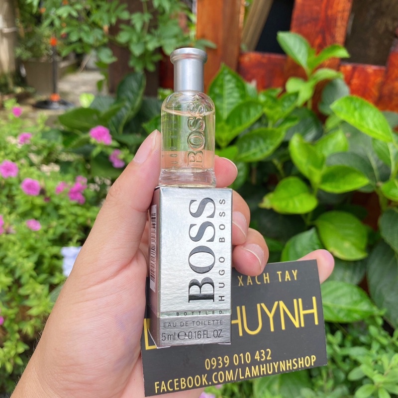 Nước hoa mini Nam HUGO BOSS EDT 5ml