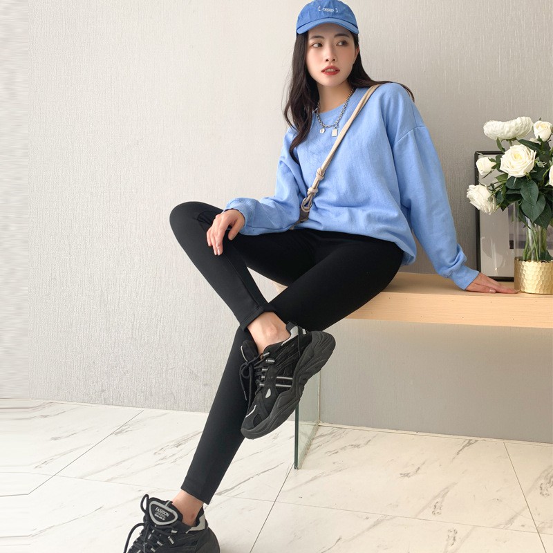 Quần legging nữ dài cạp cao bigsize cao cấp nâng mông Lamode, Quần legging nữ dài lưng cạp cao | BigBuy360 - bigbuy360.vn