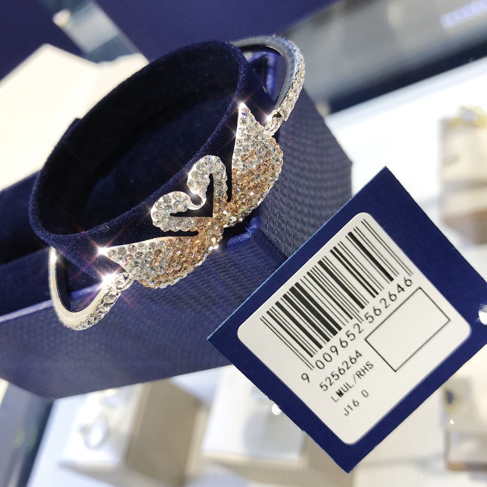 Vòng tay bạc s925 hình cặp đôi thiên nga 2023 5256264