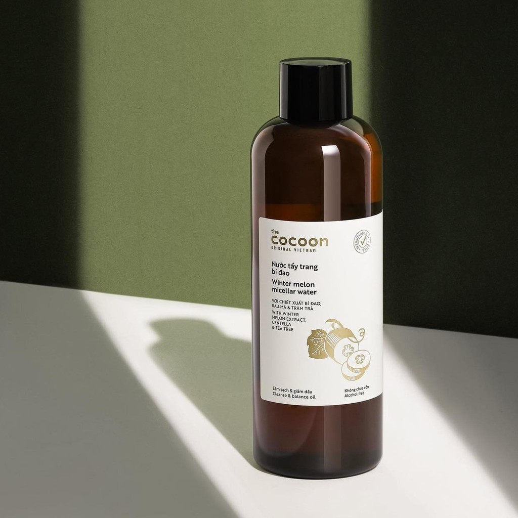 Nước Tẩy Trang Chiết Xuất Bí Đao Làm Sạch Da Cocoon Winter Melon Micellar Water 500ml