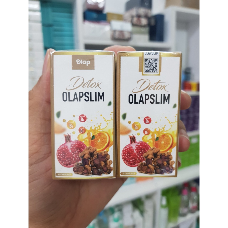 Detox tan mỡ ban đêm Olap slim hộp 15v