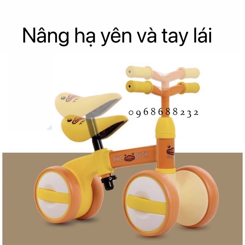 Xe chòi chân cho bé, thăng bằng ,bé tập đi cao cấp con vịt