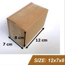 Bộ 10 Thùng Hộp Carton Size 12x7x8 CM