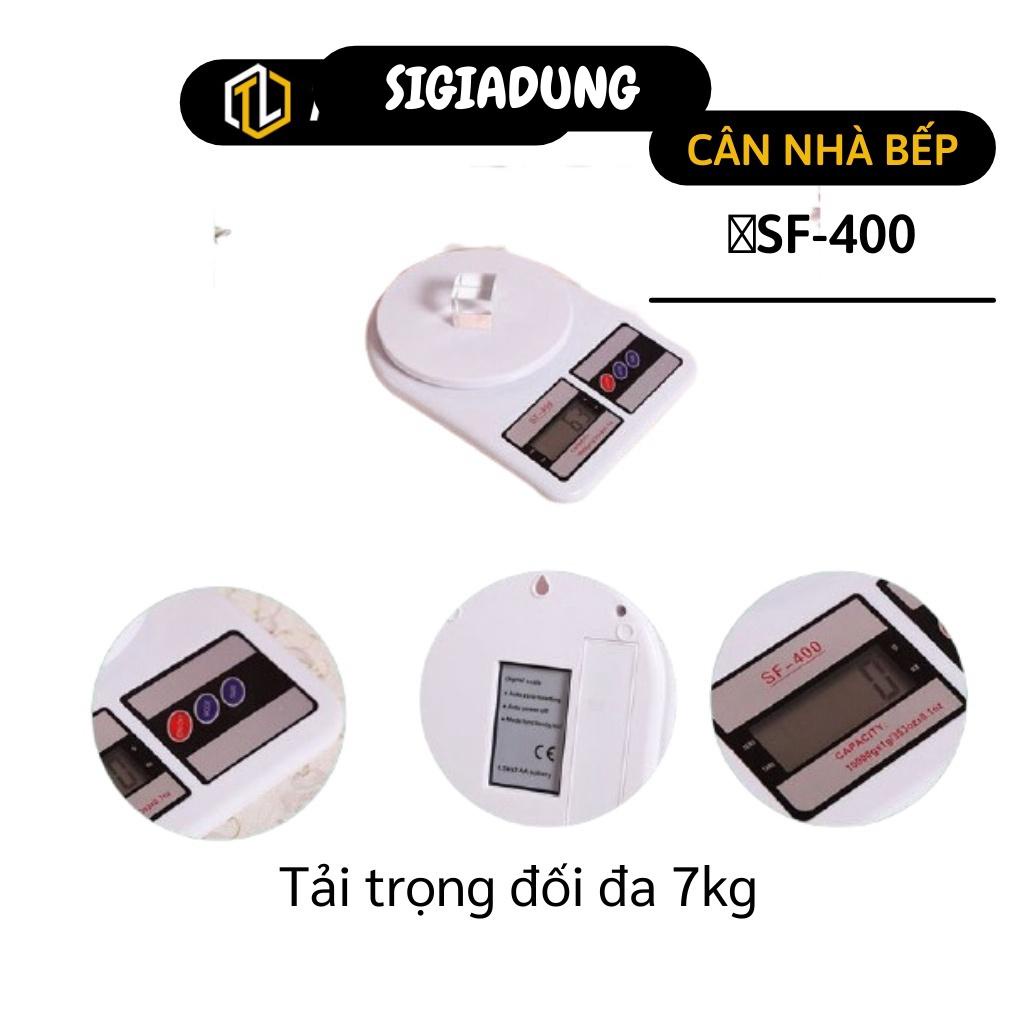 [SGD] Cân nhà bếp 7kg - Cân tiểu ly điện tử mini SF-400 độ chính xác cao, Tặng kèm pin 1676