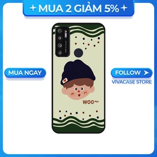 Ốp lưng Vsmart Joy 3/Joy 4/Active 3/Bee 3/Live/...dẻo đen hình Woo