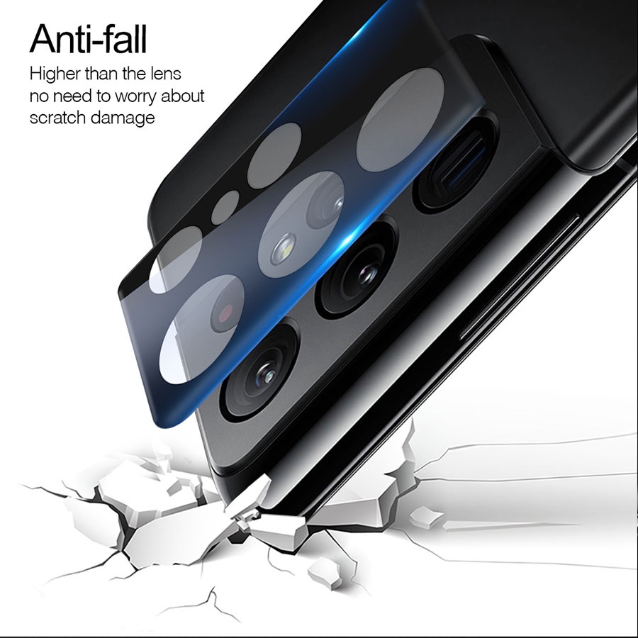 Miếng Dán Cường Lực Bảo Vệ Camera 3D Cho Xiaomi Mi 11 10T 11T Lite Pro Poco F3 X3 X4 X5 GT Pro  F4 10A M4 M3 X3 Pro Nfc Redmi Note 12 Pro + 5G 11 11S 10 10s 9 9s Pro Max 5G 9T 10