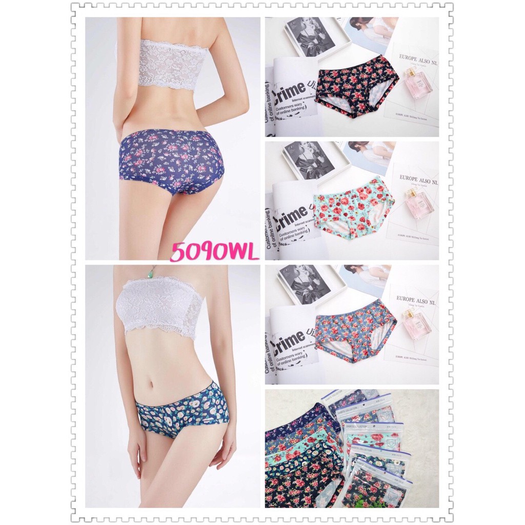Combo 10 quần lót nữ cotton