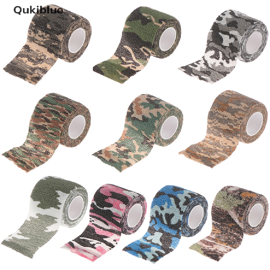 Cuộn băng quấn vải polyester chống nước họa tiết rằn ri sử dụng khi cắm trại đi săn