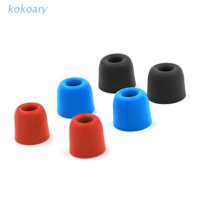 Set 1 Cặp Nút Tai Nghe Nhét Tai Bằng Cao Su Non Cách Âm 5mm T400