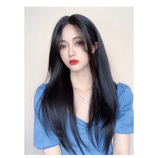[ẢNH THẬT] Tóc giả nữ chính hãng (Tóc bộ siêu da đầu Lace wig thẳng lơi)