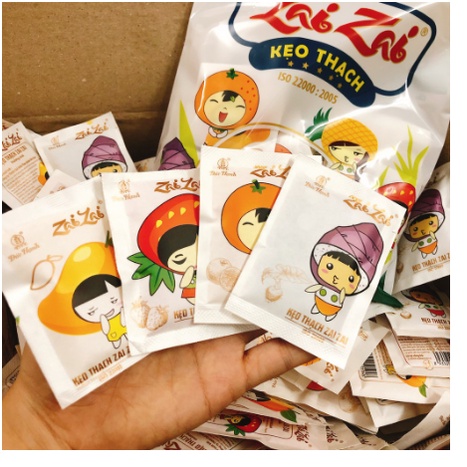 Thạch Zai Zai  Gói Ngắn 350Gr
