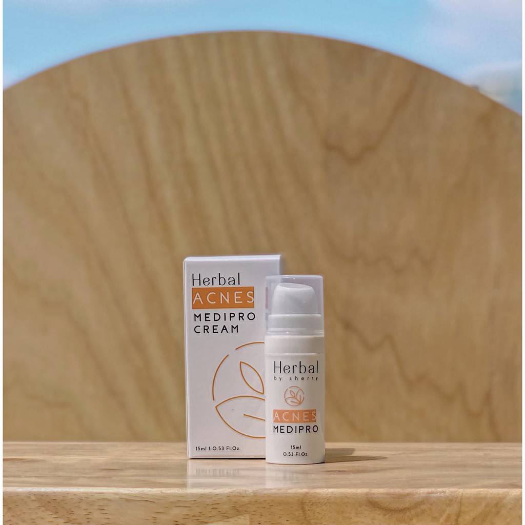 HERBAL ACNES MEDIPRO CREAM - Kem mụn thảo dược (15ml)