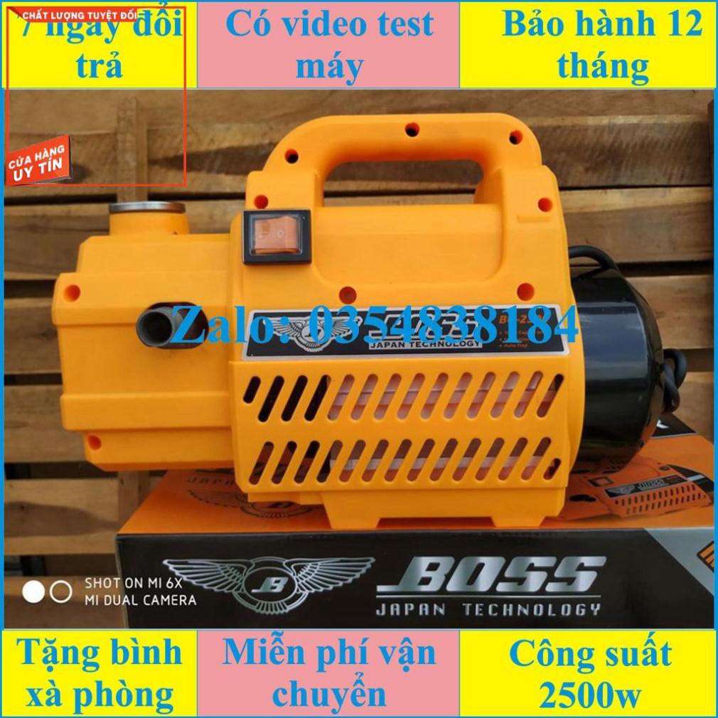 MÁY RỬA XE BOSS 2300W thế hệ mới 2019