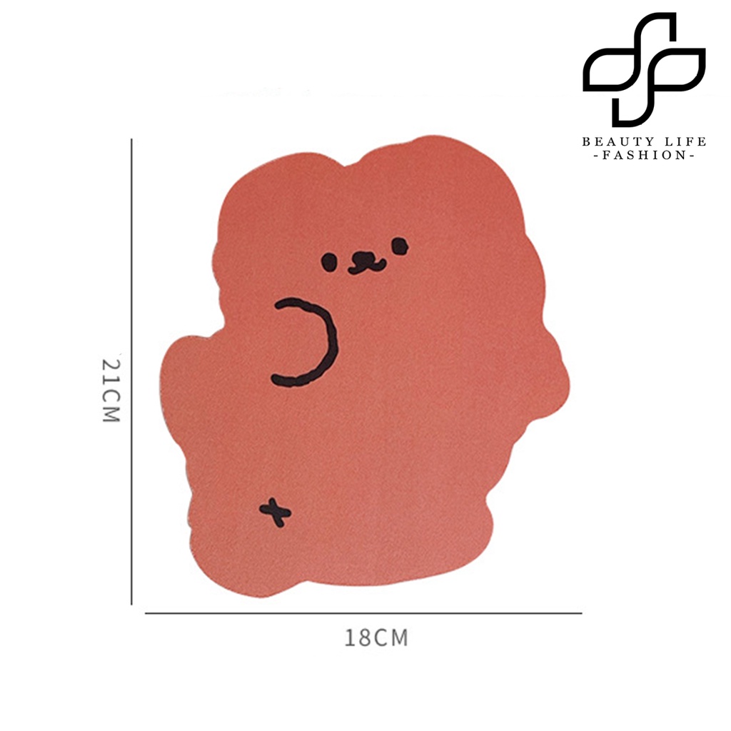 Miếng Lót Chuột Mini Hình Gấu Dễ Thương