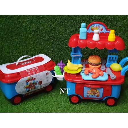 Toony Kids xe đồ chơi bán thức ăn nhanh