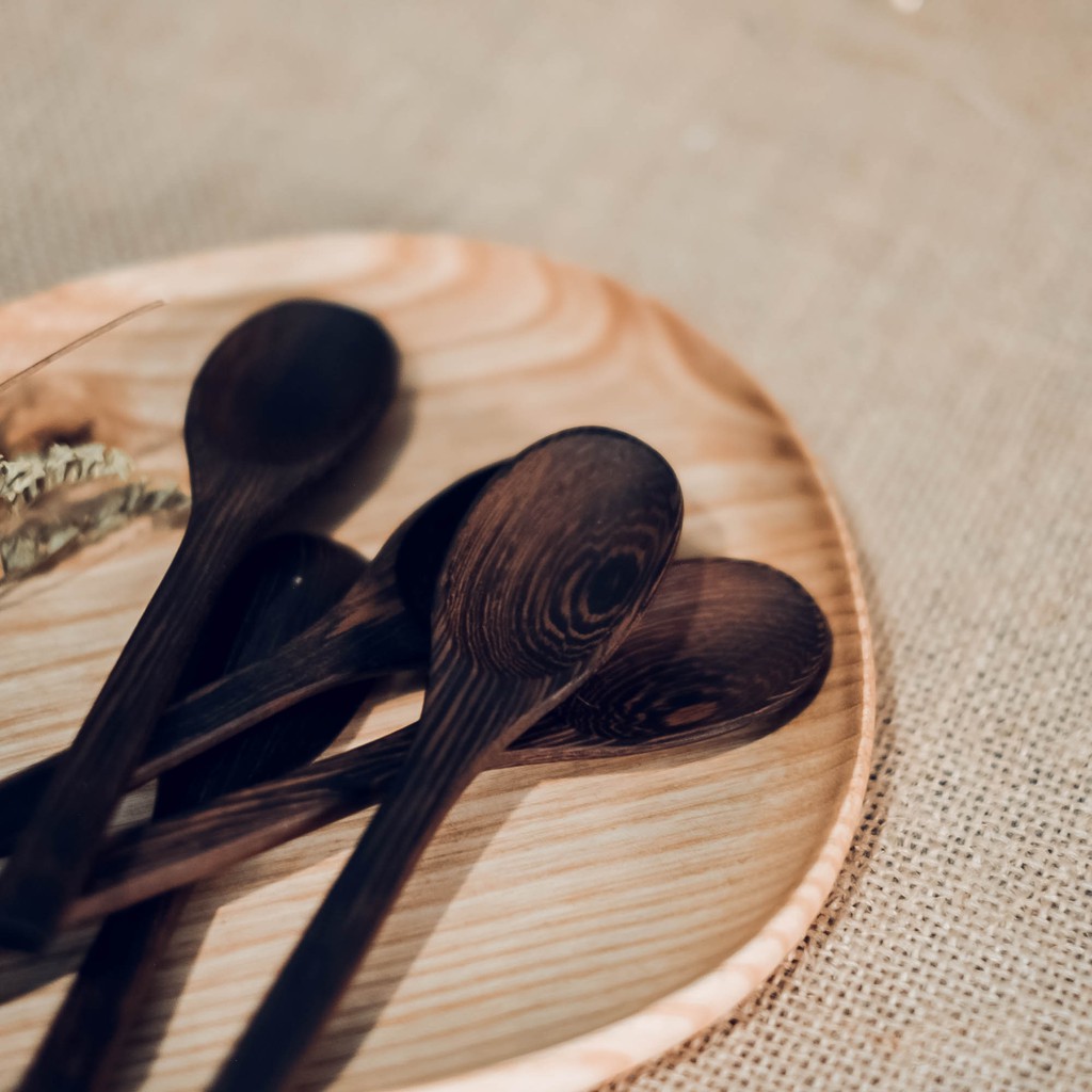 Muỗng gỗ mun-Thì gỗ mun - wooden spoon