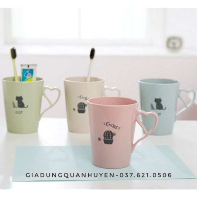 Cốc uống nước, cốc đánh răng hàng nhập xịn 5491