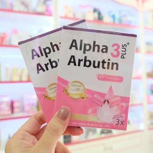 Viên Kích Trắng Alpha Arbutin 3 Plus mẫu mới 10 viên