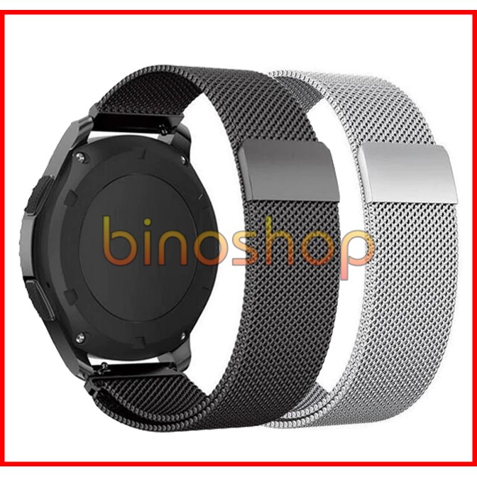 Dây đồng hồ Galaxy Watch 42mm/46mm - Nam Châm Thép Không Gỉ Milanese Loop