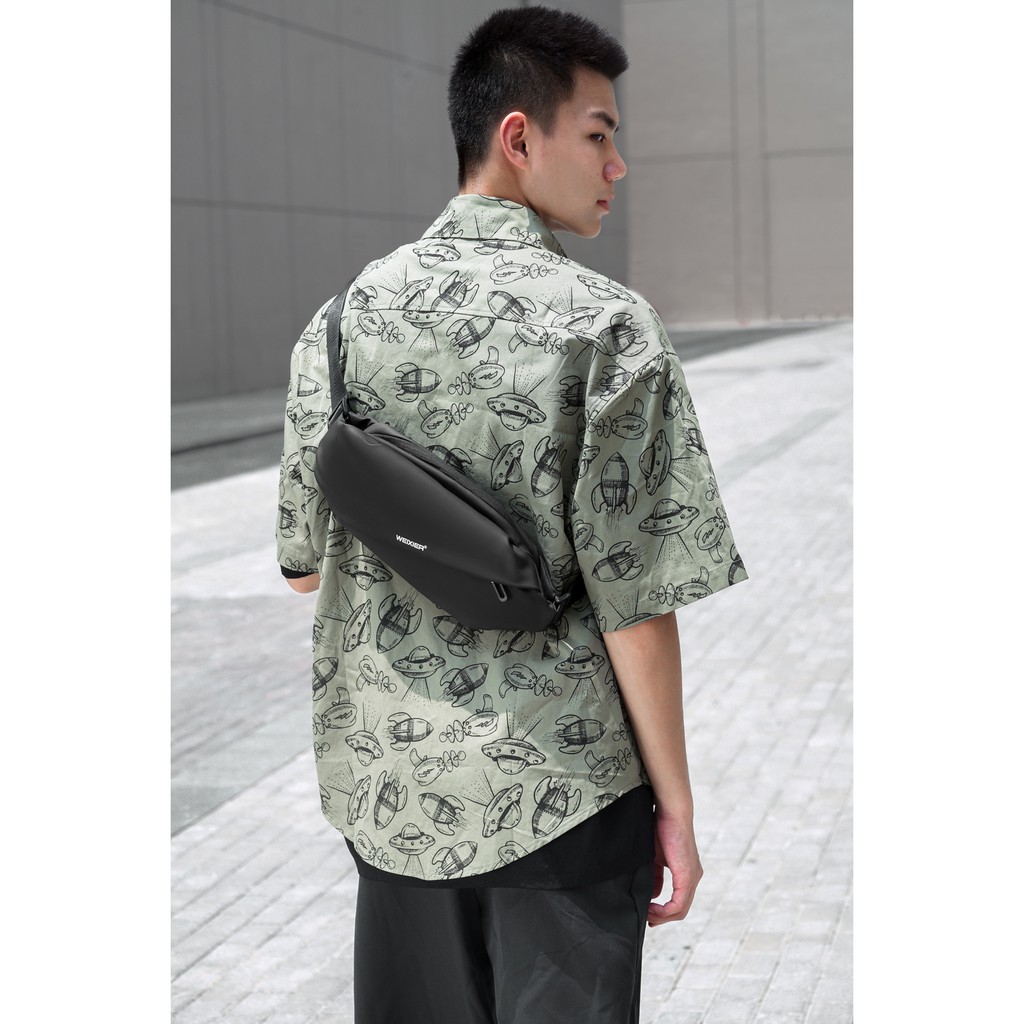 Túi đeo chéo nam & nữ TEE SIK Túi bao tử với thiết kế chống nước, chống xước cực kì hiệu quả TS25 | BigBuy360 - bigbuy360.vn