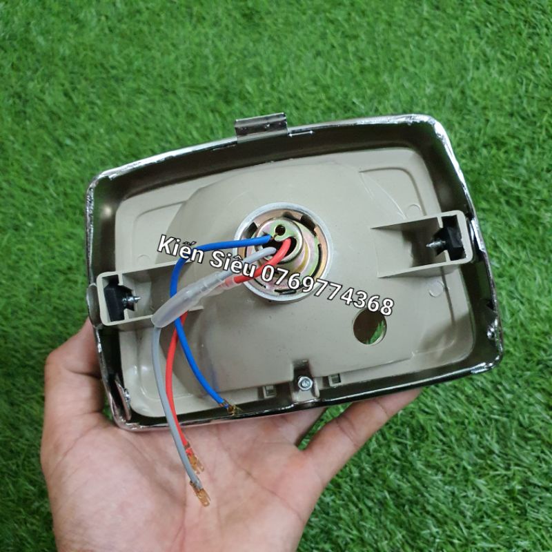 Chóa đèn, đèn pha xe cub 82 - 84 - DD - DH giả zin, bóng đèn đầy đủ