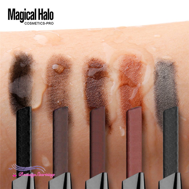 (hàng Mới Về) Chì Kẻ Lông Mày Magical Halo Tự Động Chống Thấm Nước Kèm Cọ Tiện Dụng | BigBuy360 - bigbuy360.vn