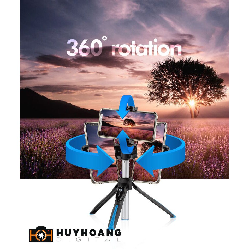 Gậy selfie, quay vlog, mini tripod Benro BK15 | BigBuy360 - bigbuy360.vn