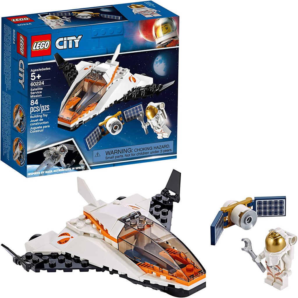 60224 LEGO Satellite Service Mission - Trạm dịch vụ vệ tinh