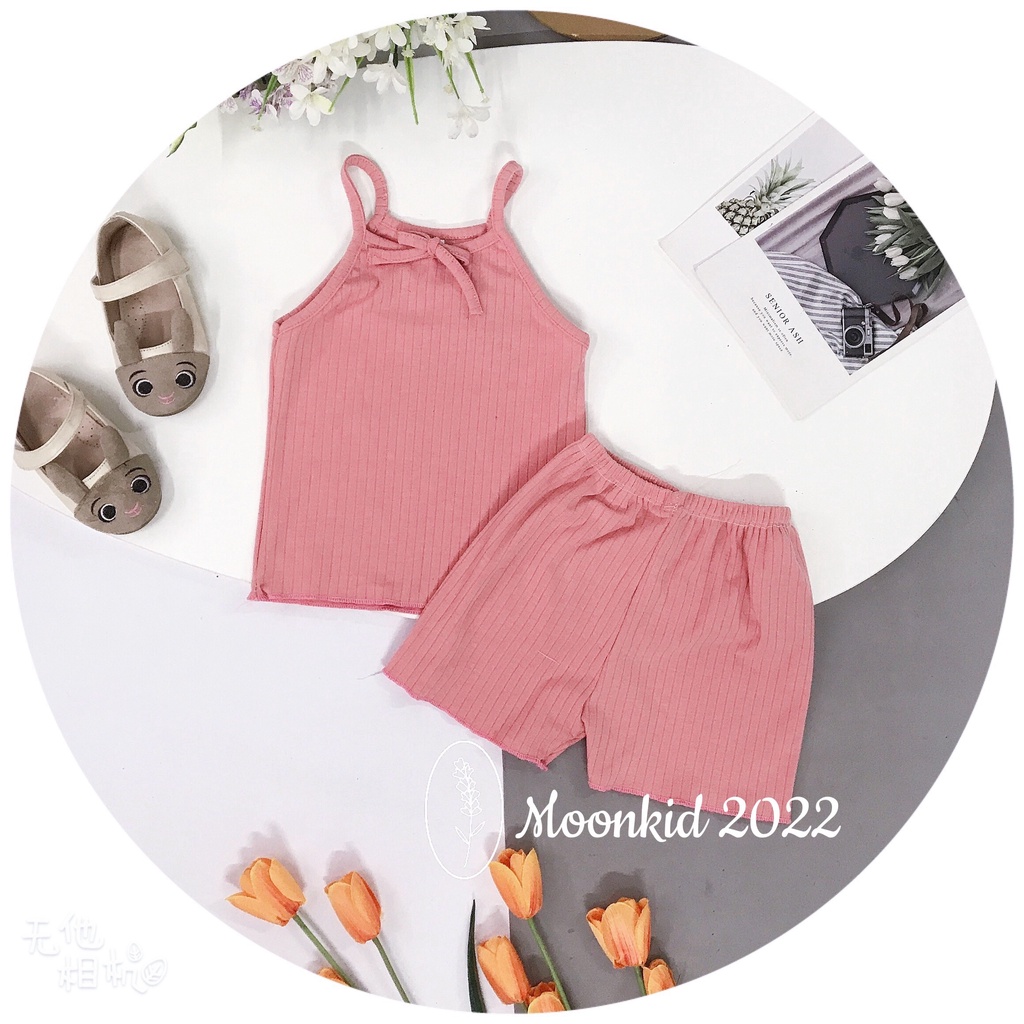 Bộ tăm gân 2 dây cao cấp cho bé gái 8-20kg