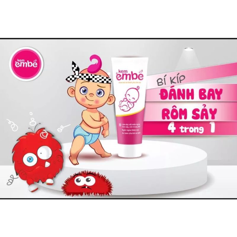 Kem EM BÉ kem bôi da thảo dược 20g