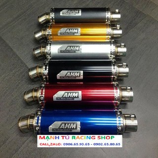 Lon pô AHM gắn cho các loại xe